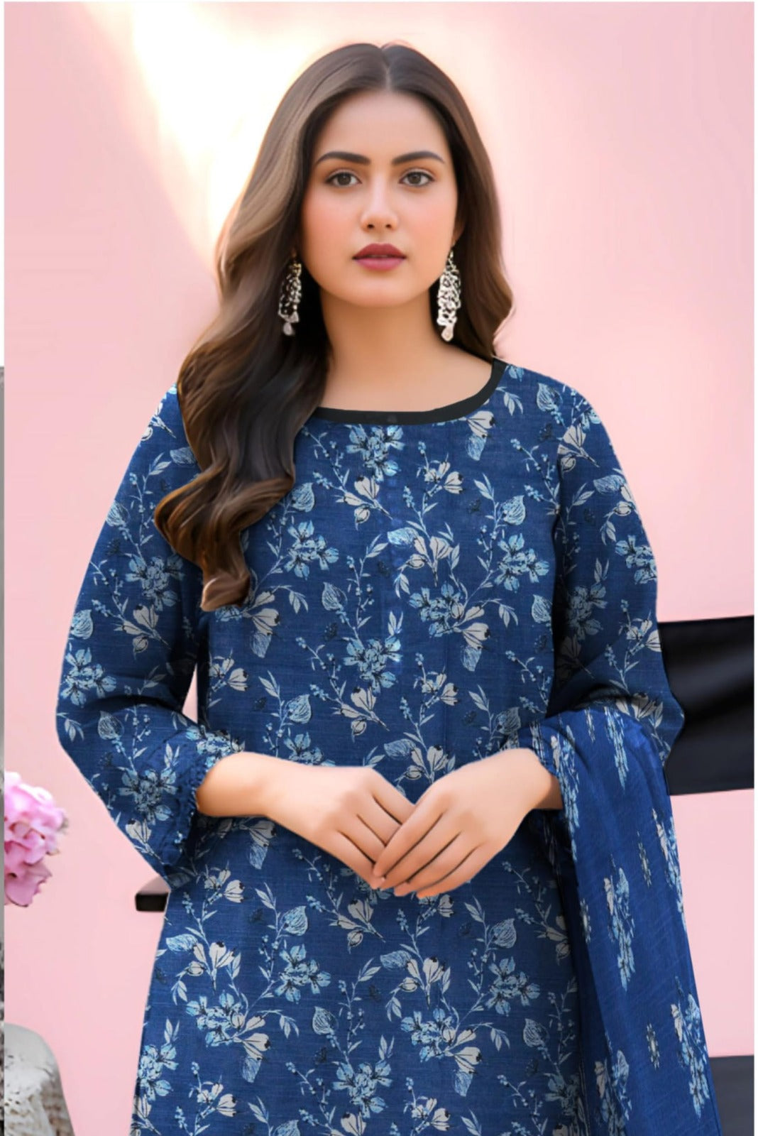 FIZZA MARYUM-3 Piece Khaddar (Unstitched)