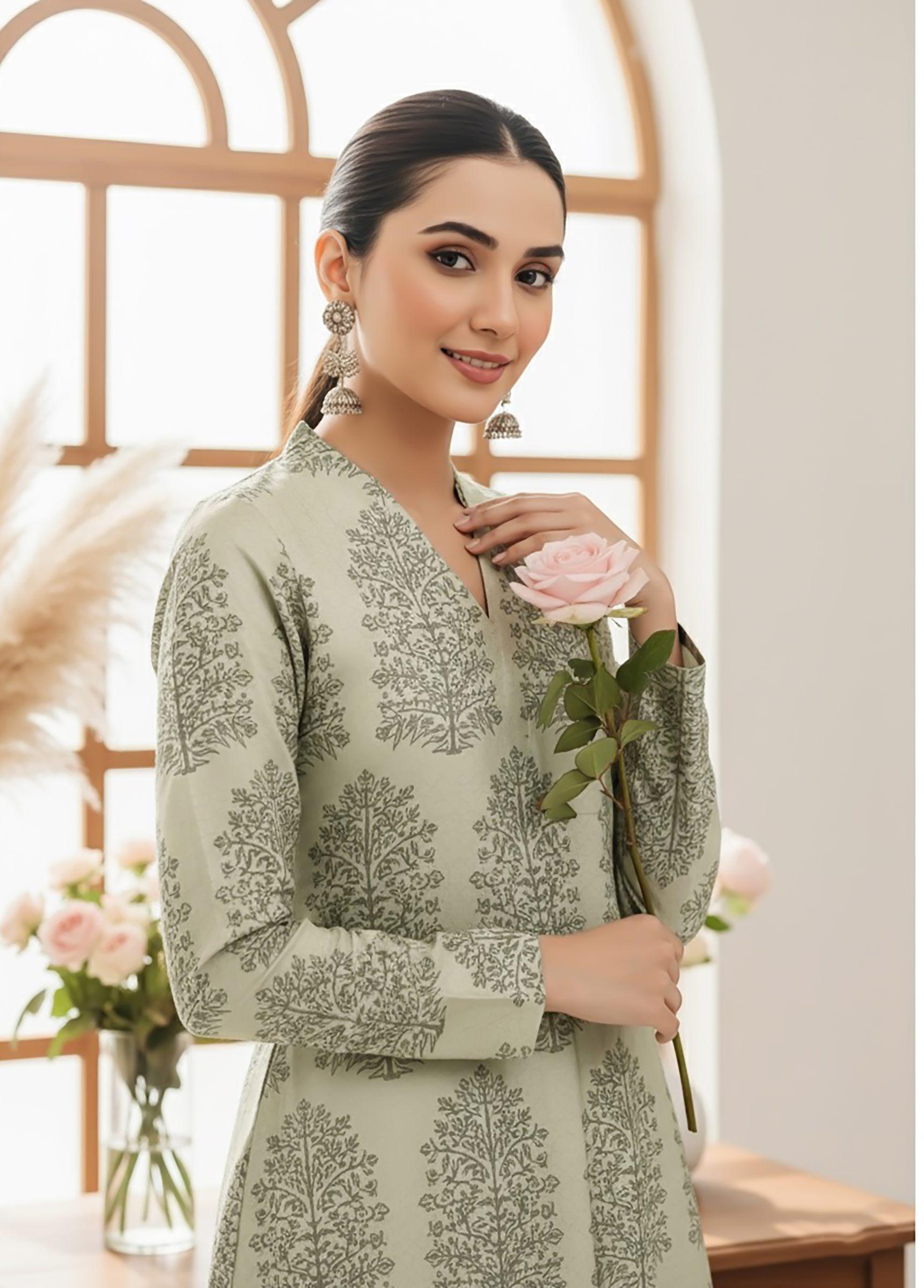 Orial-2 Piece Doria Linen (Unstitched)