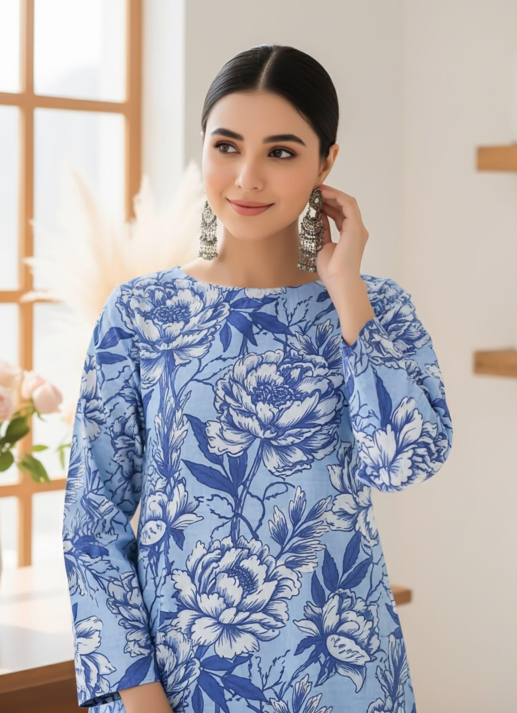 Orial-2 Piece Doria Linen (Unstitched)