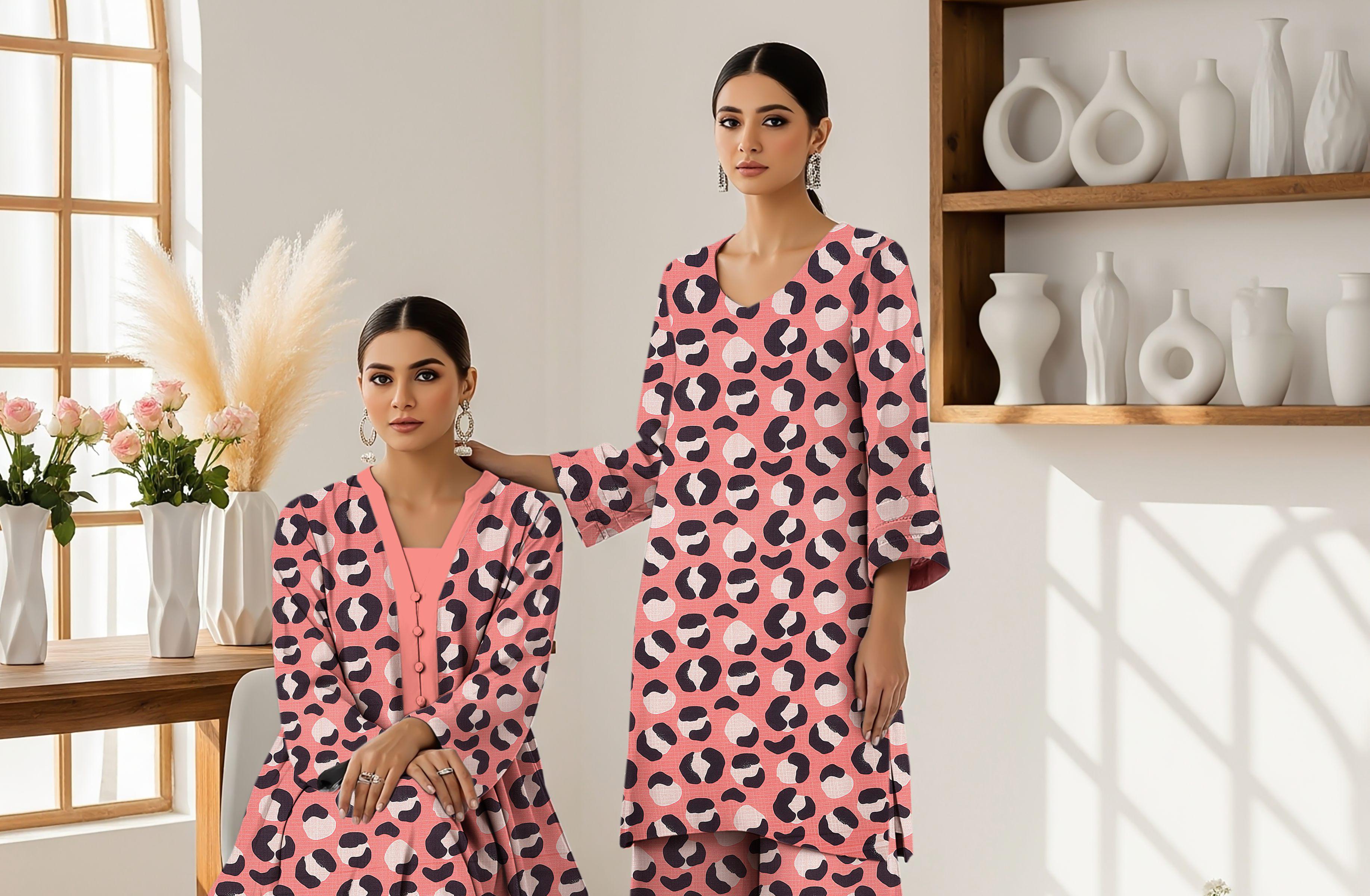 Orial-2 Piece Doria Linen (Unstitched)