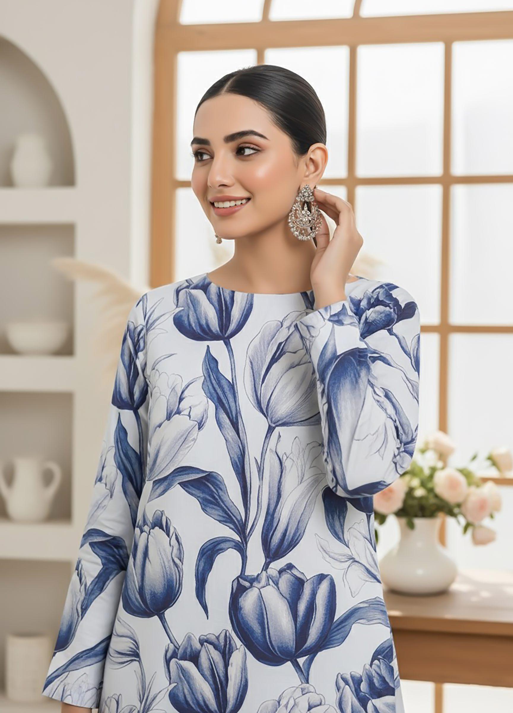 Orial-2 Piece Doria Linen (Unstitched)