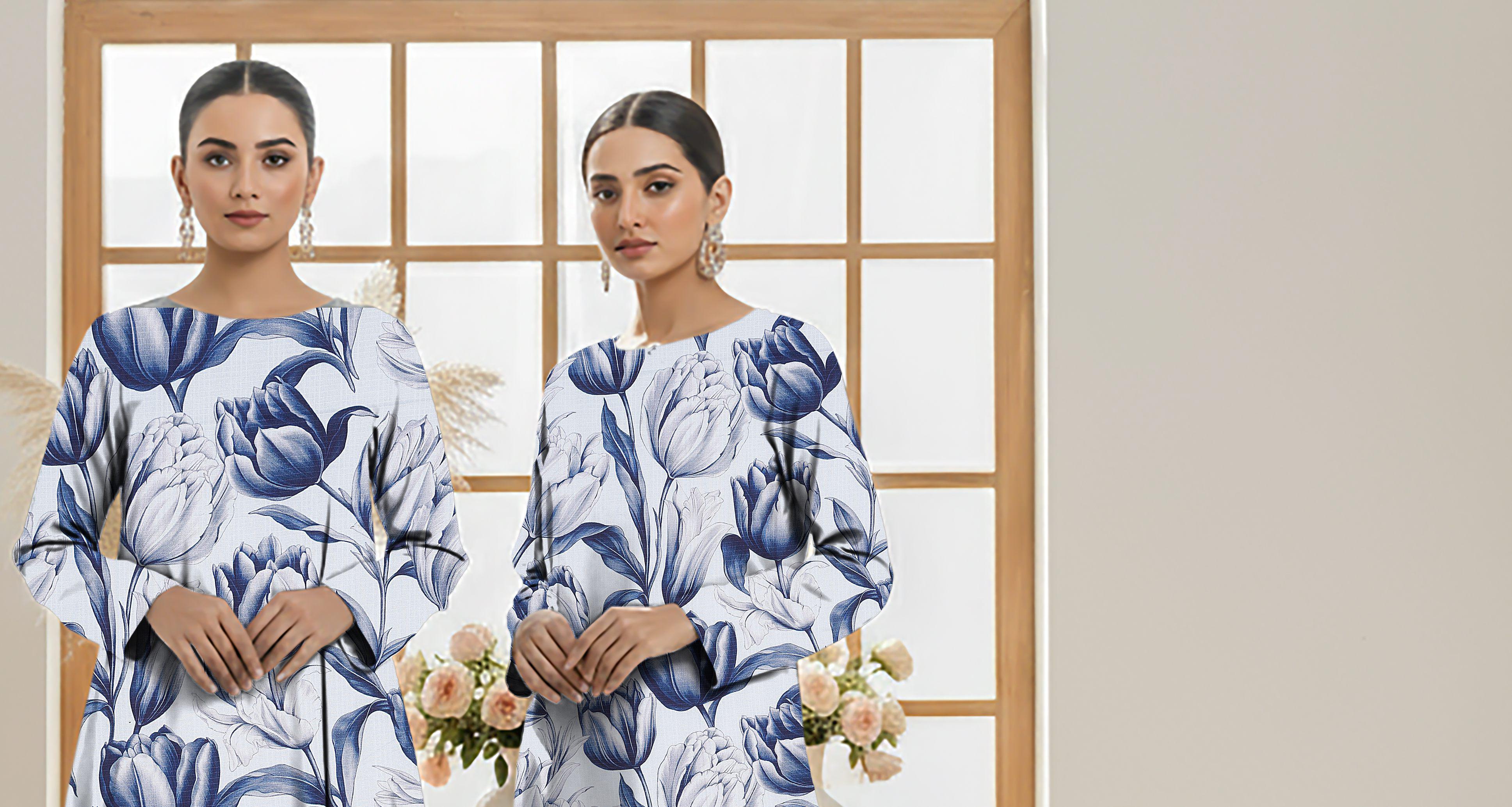 Orial-2 Piece Doria Linen (Unstitched)
