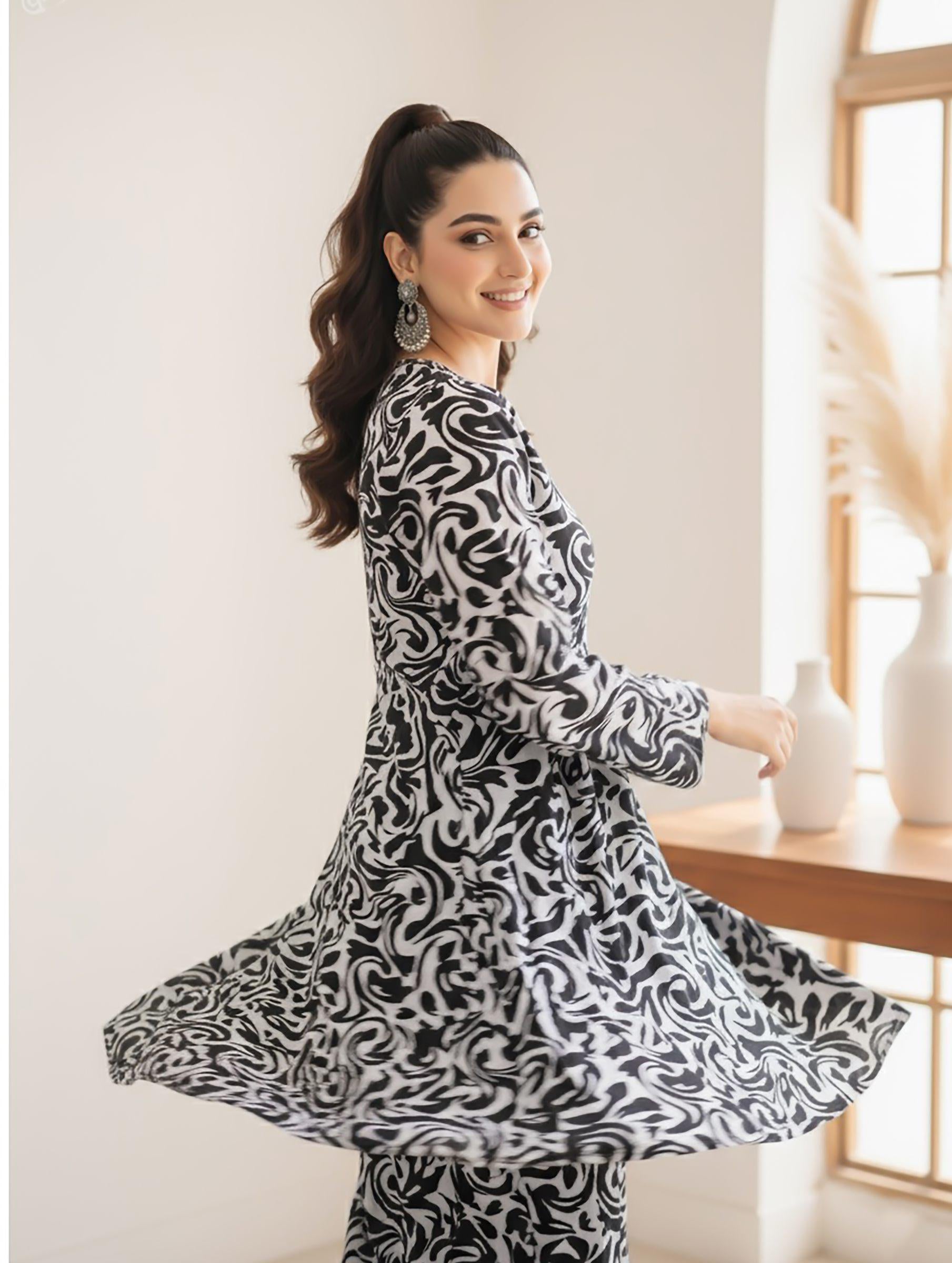 Orial-2 Piece Doria Linen (Unstitched)