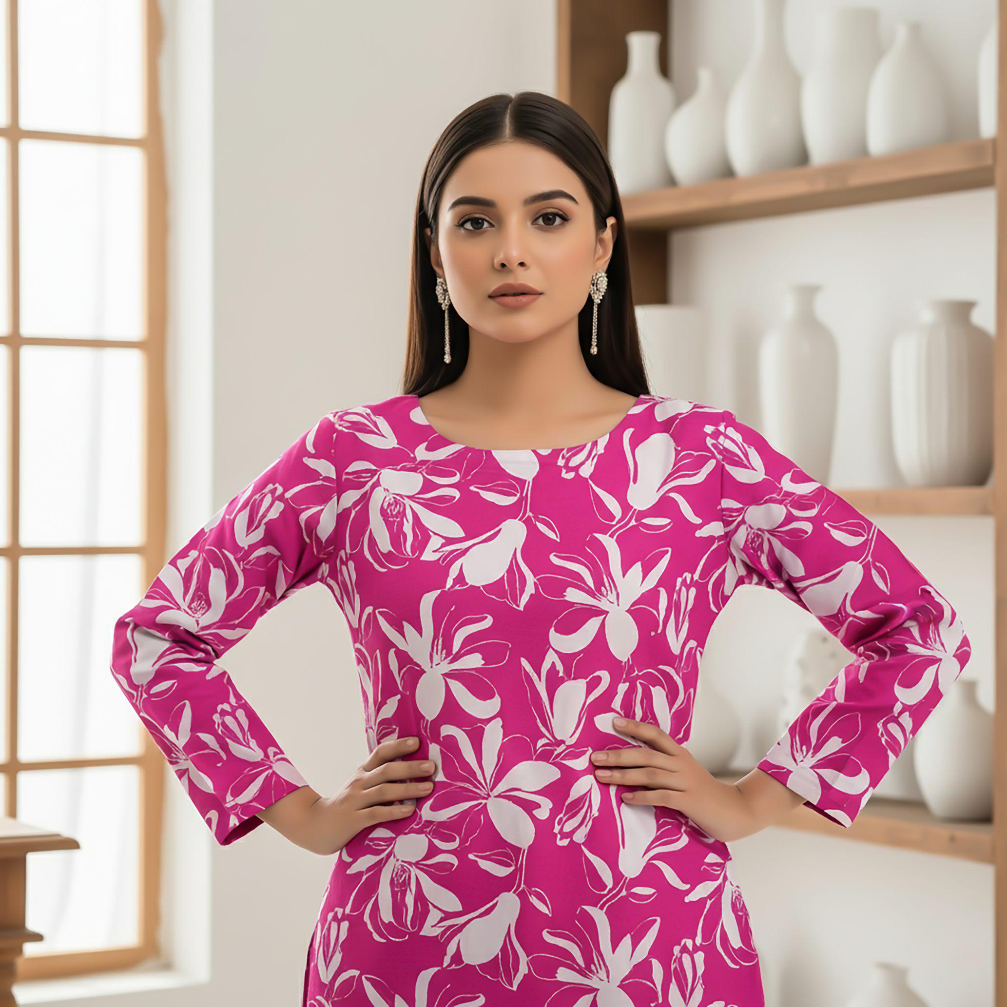 Orial-2 Piece Doria Linen (Unstitched)