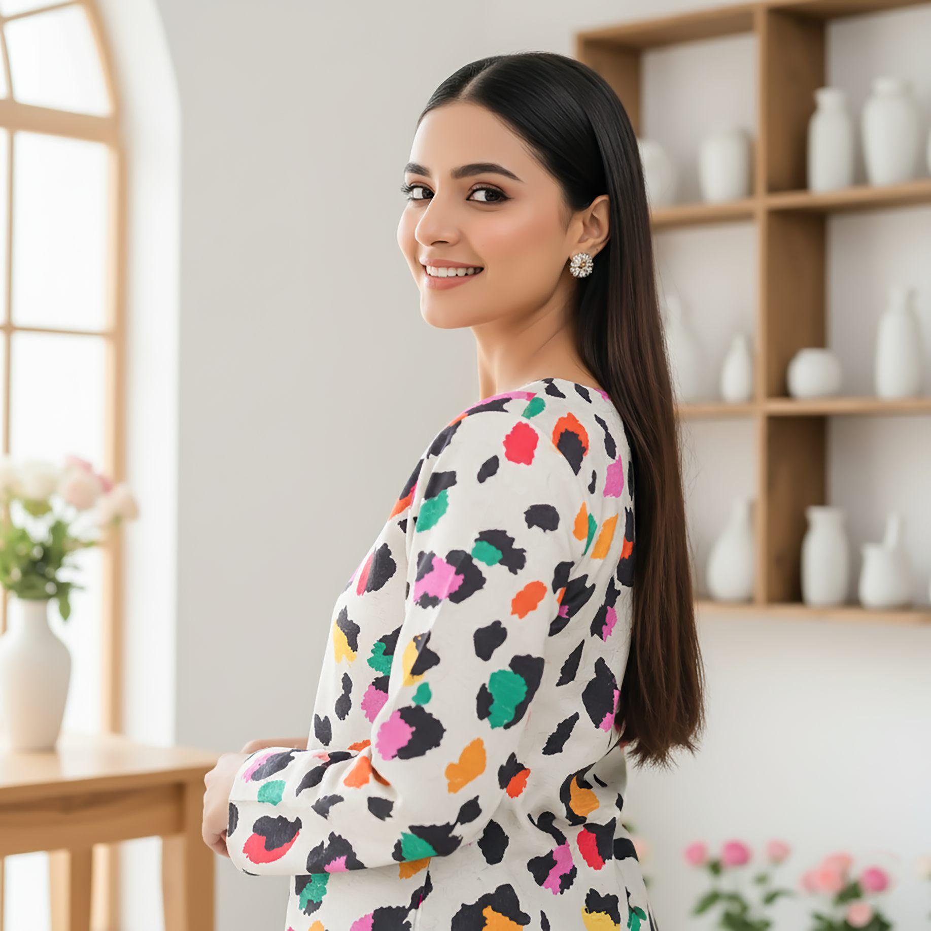 Orial-2 Piece Doria Linen (Unstitched)