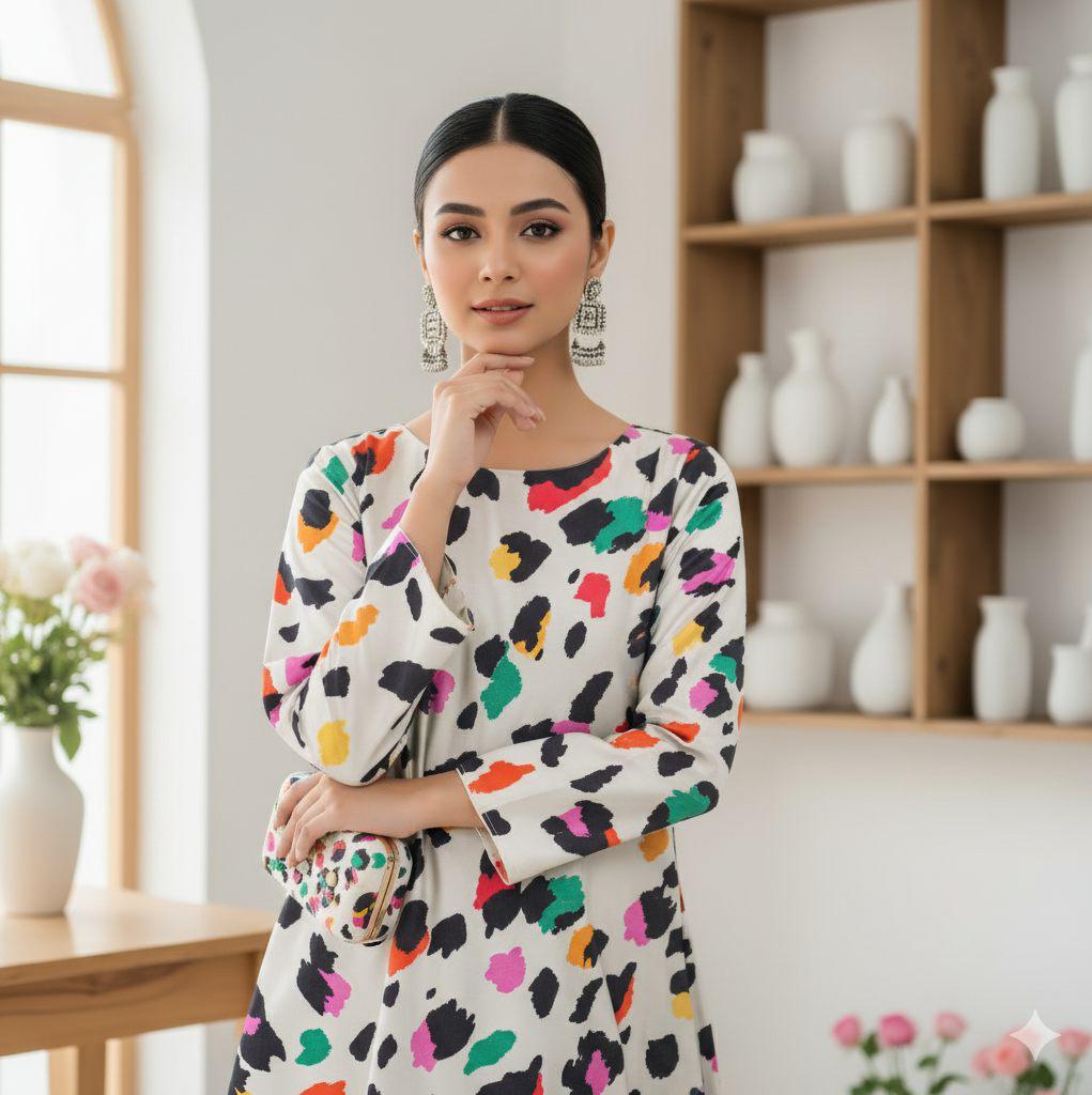 Orial-2 Piece Doria Linen (Unstitched)