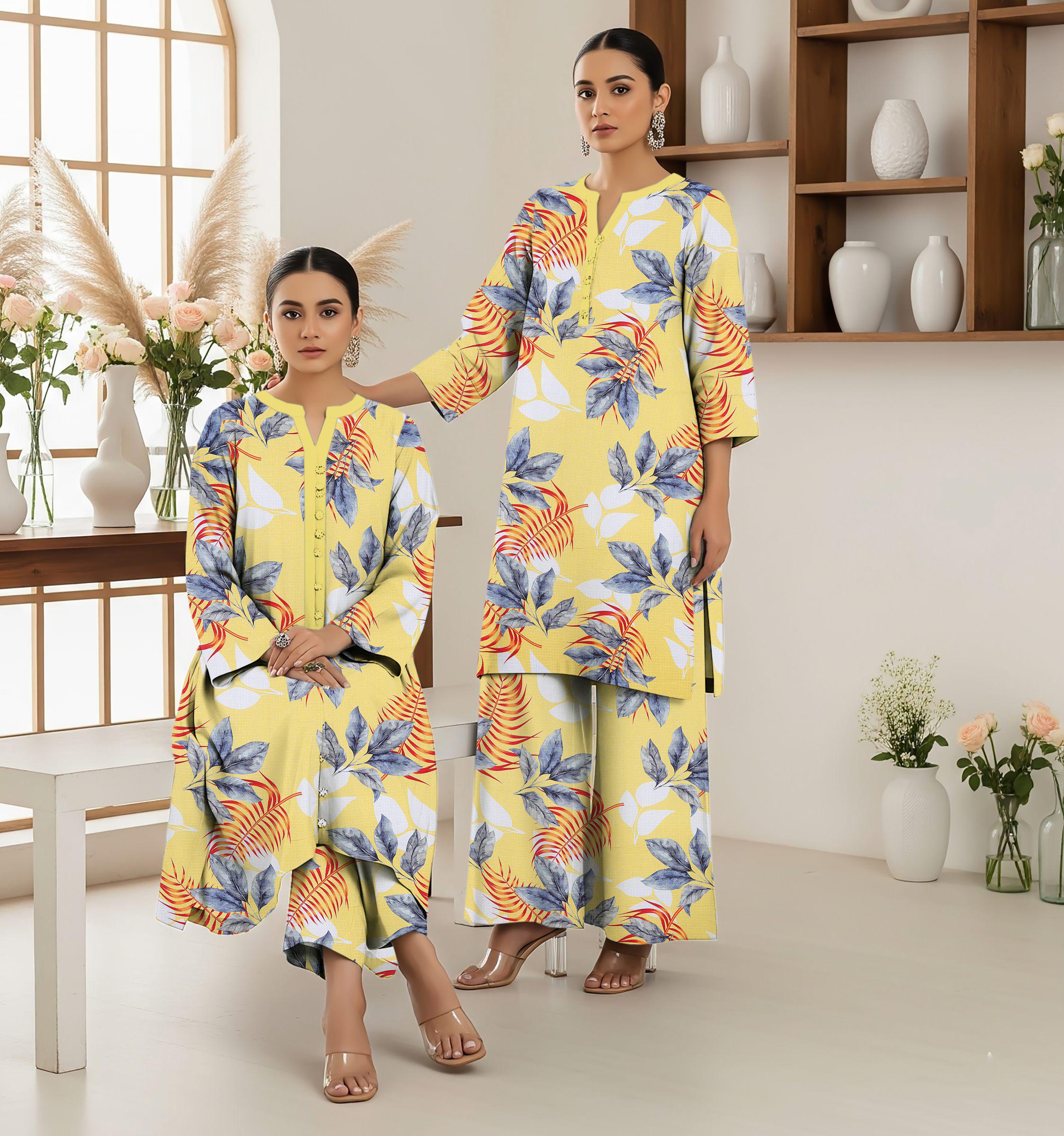 Orial-2 Piece Doria Linen (Unstitched)