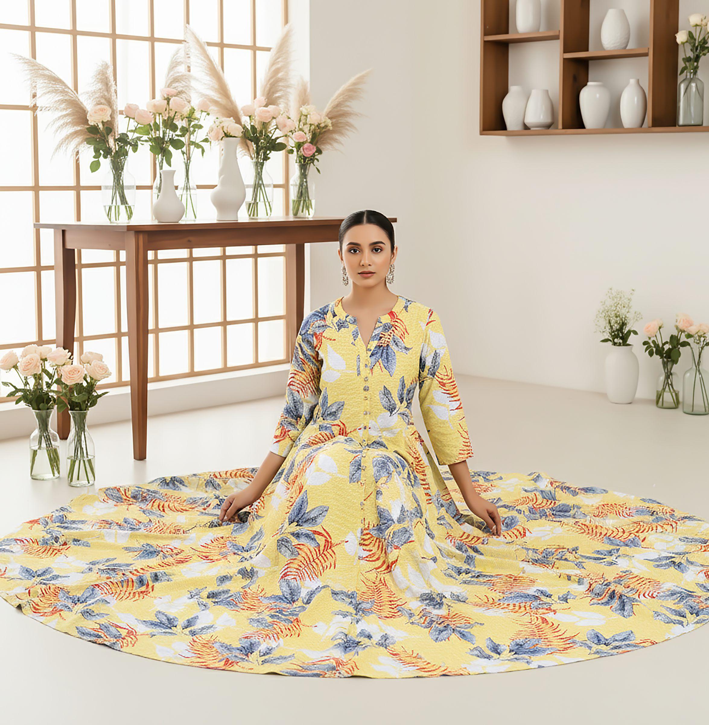 Orial-2 Piece Doria Linen (Unstitched)