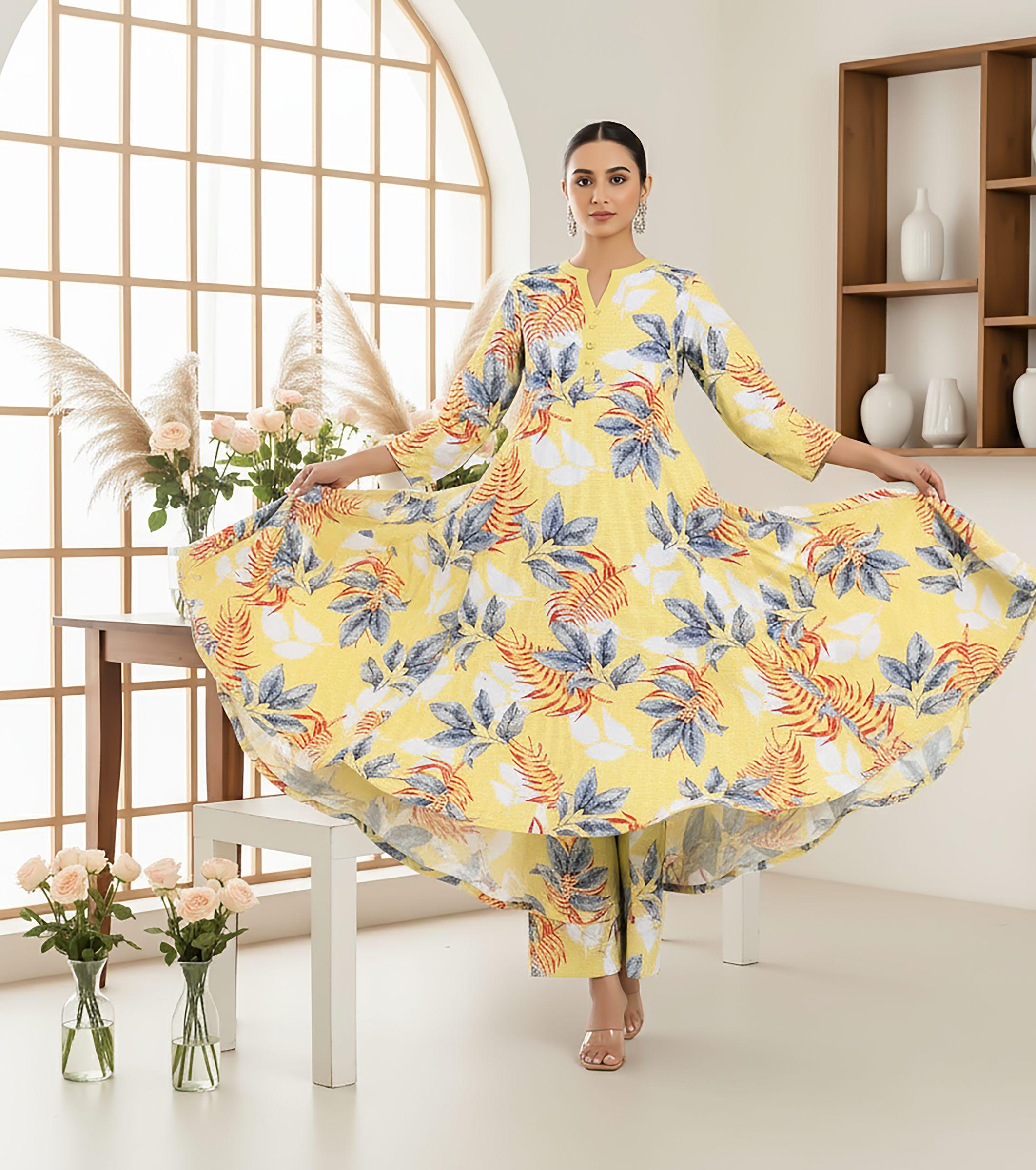 Orial-2 Piece Doria Linen (Unstitched)