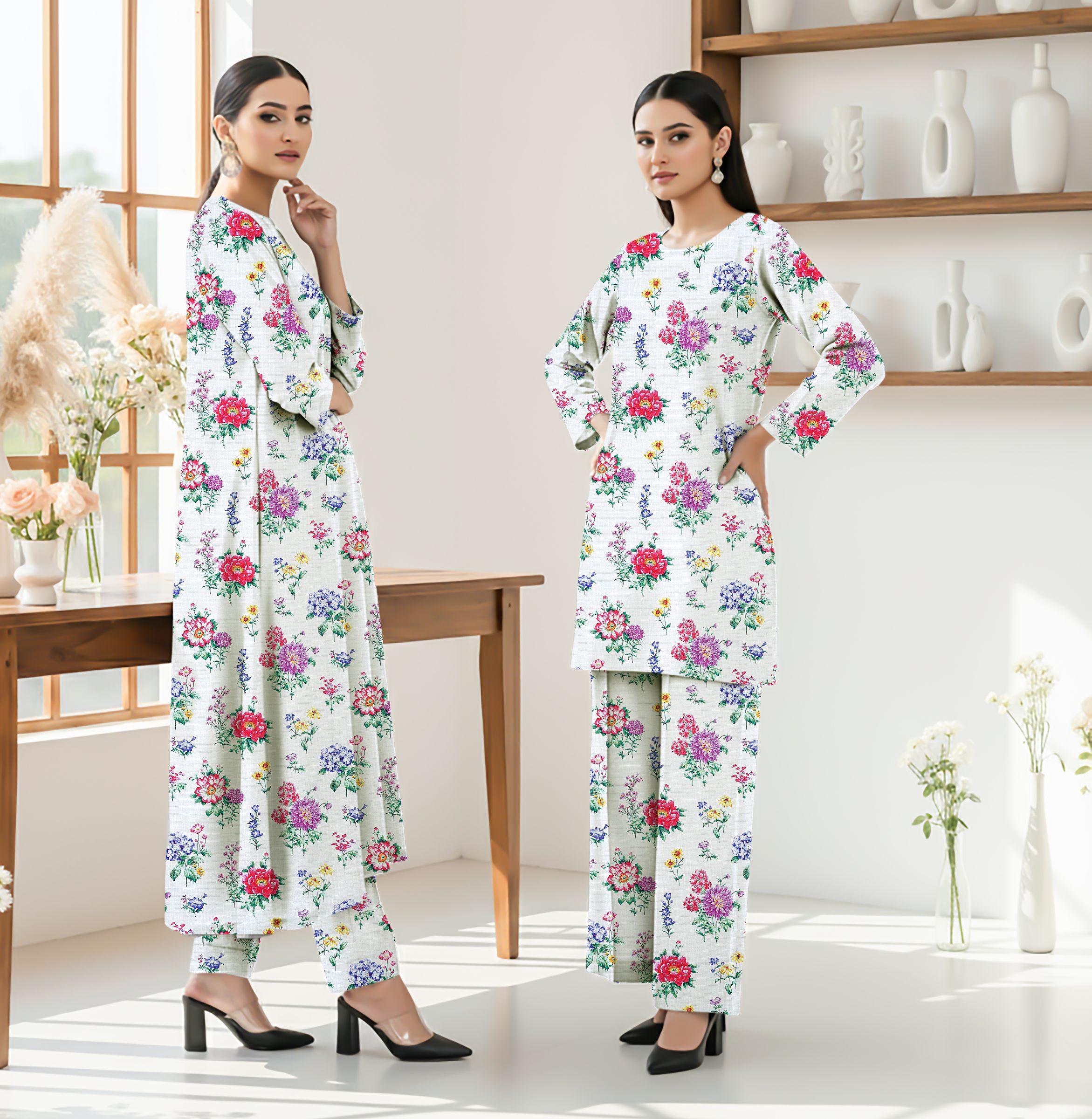 Orial-2 Piece Doria Linen (Unstitched)